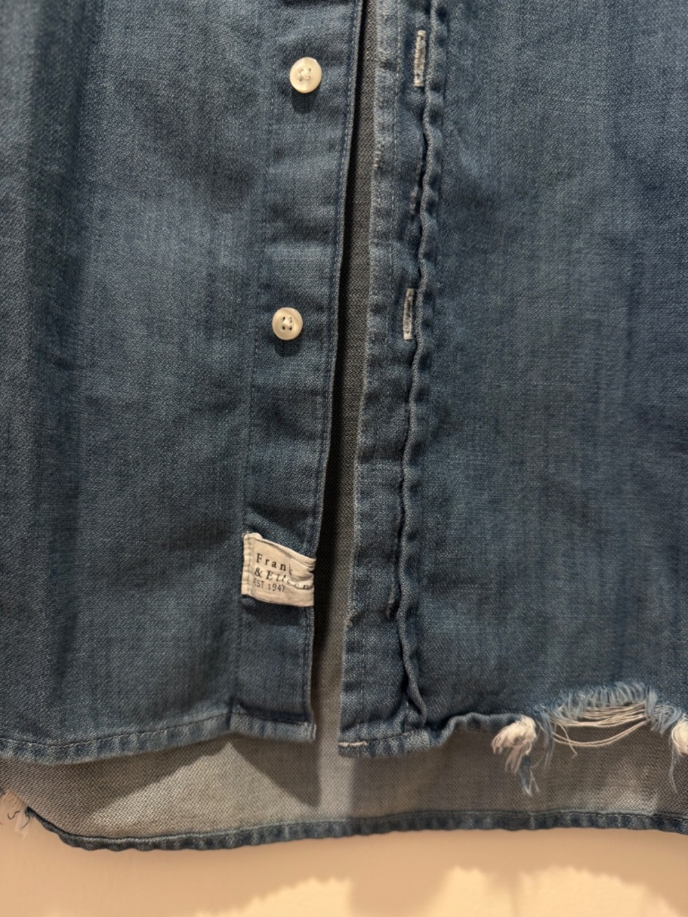 Frank & Eileen Denim Shirtdress - Picture 4 of 4